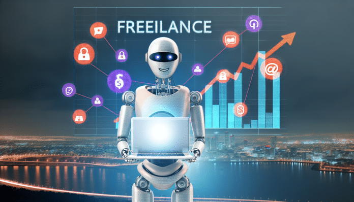 Inteligencia artificial freelance promoción Robot Freelancer Estrategias de Promoción con IA para el Éxito en un Mundo Competitivo